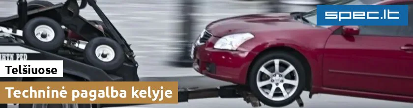 Techninė pagalba kelyje Telšiuose | spec.lt