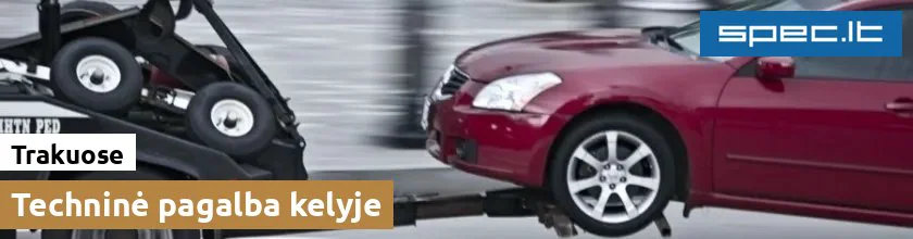 Techninė pagalba kelyje Trakuose