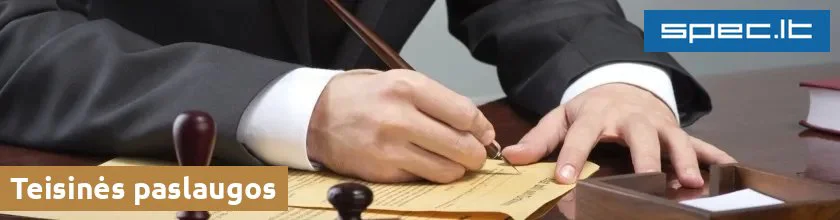 Teisinės paslaugos | spec.lt