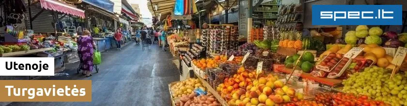 Turgavietės Utenoje | spec.lt