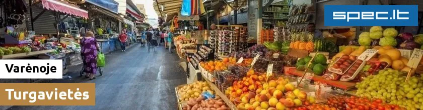 Turgavietės Varėnoje | spec.lt