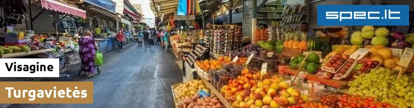 Turgavietės Visagine | spec.lt