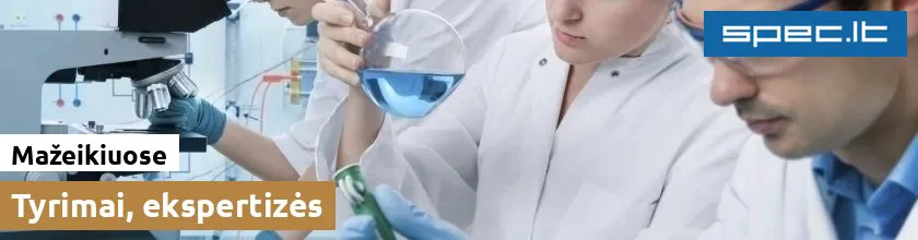 Tyrimai, ekspertizės Mažeikiuose | spec.lt