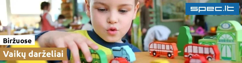 Vaikų darželiai Biržuose | spec.lt