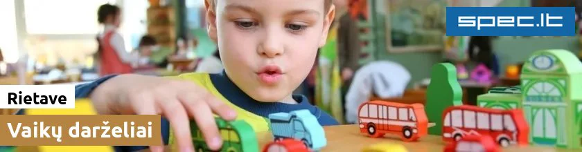 Vaikų darželiai Rietave | spec.lt