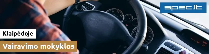 Vairavimo mokyklos Klaipėdoje | spec.lt