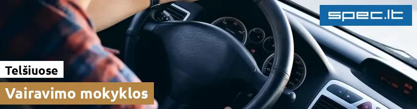 Vairavimo mokyklos Telšiuose | spec.lt