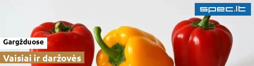 Vaisiai ir daržovės Gargžduose