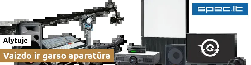 Vaizdo ir garso aparatūra Alytuje | spec.lt