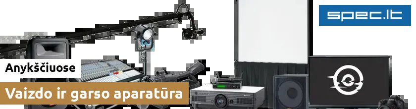 Vaizdo ir garso aparatūra Anykščiuose | spec.lt
