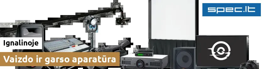 Vaizdo ir garso aparatūra Ignalinoje | spec.lt