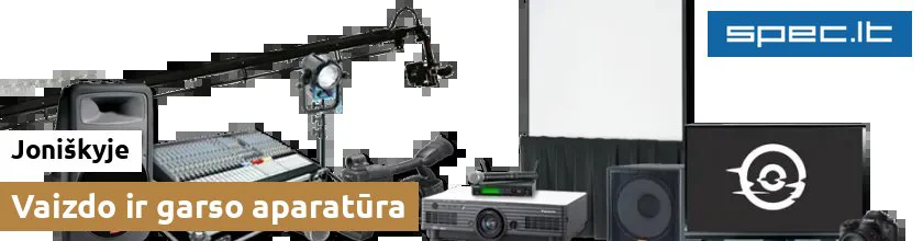 Vaizdo ir garso aparatūra Joniškyje