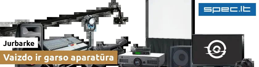 Vaizdo ir garso aparatūra Jurbarke | spec.lt