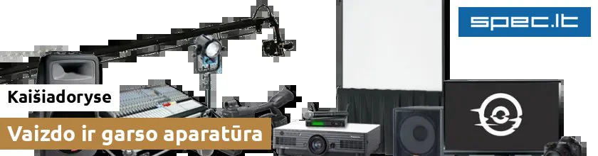 Vaizdo ir garso aparatūra Kaišiadoryse