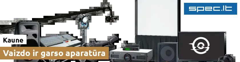 Vaizdo ir garso aparatūra Kaune | spec.lt