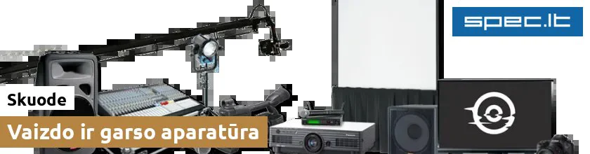 Vaizdo ir garso aparatūra Skuode
