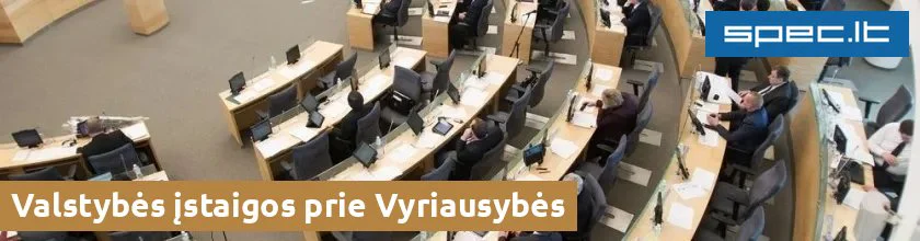Valstybės įstaigos prie Vyriausybės | spec.lt