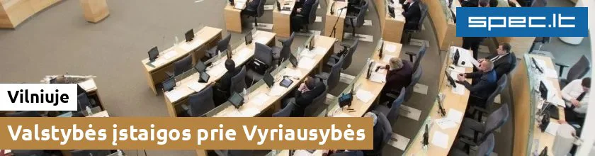 Valstybės įstaigos prie Vyriausybės Vilniuje | spec.lt