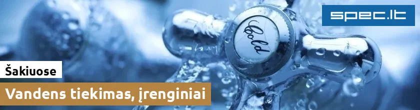 Vandens tiekimas, įrenginiai Šakiuose | spec.lt