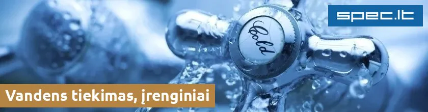 Vandens tiekimas, įrenginiai | spec.lt