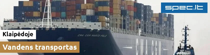 Vandens transportas Klaipėdoje | spec.lt