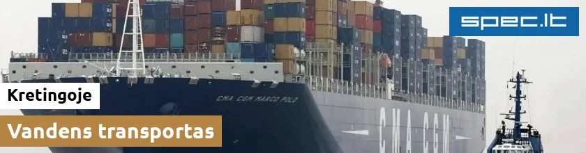 Vandens transportas Kretingoje