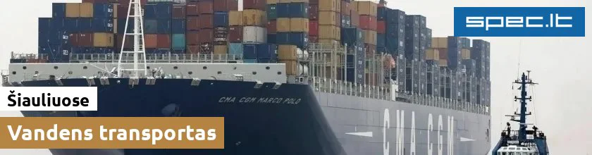 Vandens transportas Šiauliuose | spec.lt