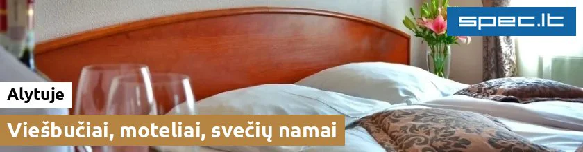 Viešbučiai, moteliai, svečių namai Alytuje | spec.lt