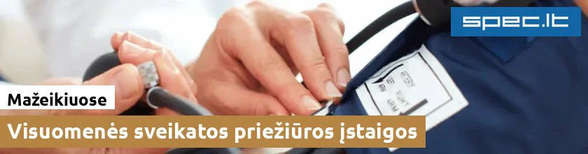 Visuomenės sveikatos priežiūros įstaigos Mažeikiuose