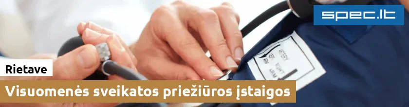 Visuomenės sveikatos priežiūros įstaigos Rietave