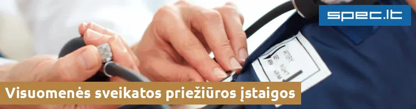 Visuomenės sveikatos priežiūros įstaigos | spec.lt