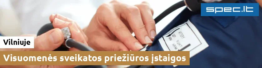 Visuomenės sveikatos priežiūros įstaigos Vilniuje | spec.lt