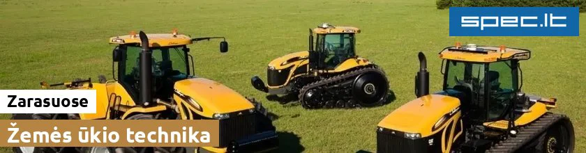 Žemės ūkio technika Zarasuose | spec.lt